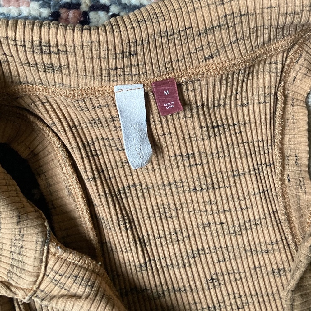 [Anthropologie] Pilcro Sleeveless Polo Bodysuit Medium - Picture 9 of 10
